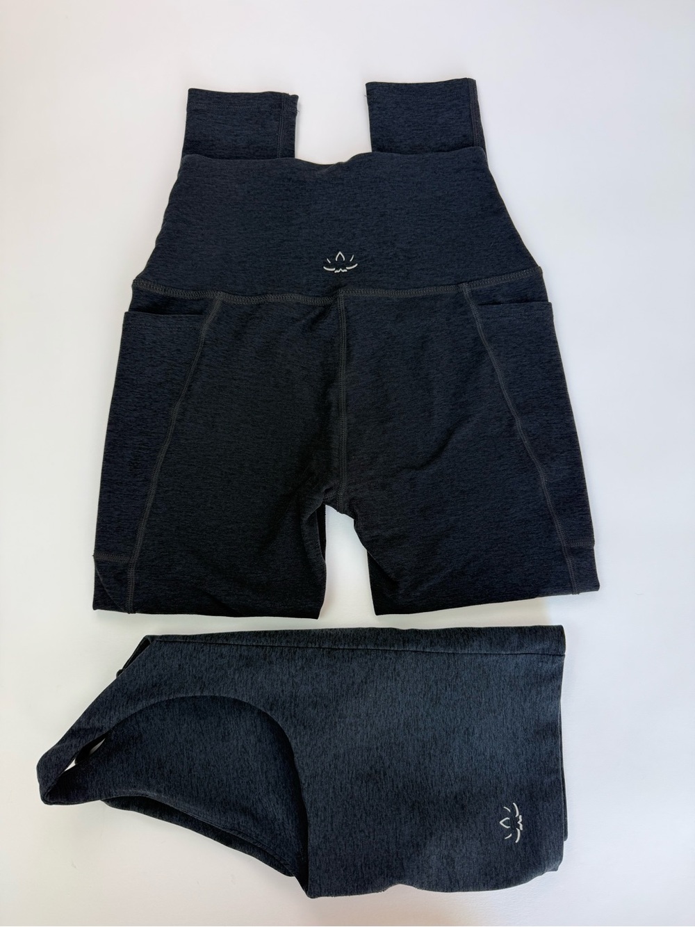 Beyond Yoga Spacedye Leggings + Racerback Tank Set sz S/M